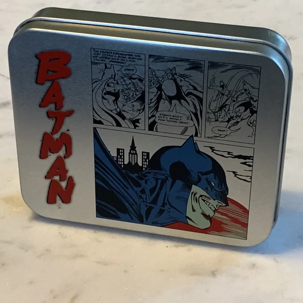 Concept One DC Comics Batman Bifold Wallet in Decorative Tin Case